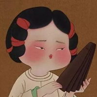 唐朝头像卡通q版唐朝女人头像