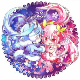 有没有和这张一样的樱初音图片