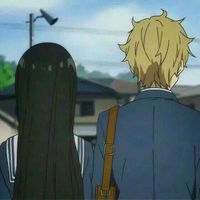 你眼光不错没看上我一男一女情侣卡通头像