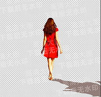 奢华大气高档唯美震撼美女背影图片素材psd模板下载1.73mb居家物品大全生活工作
