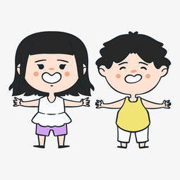 手绘可爱q版幼儿小孩子免扣插画图片素材其他格式下载动漫人物大全