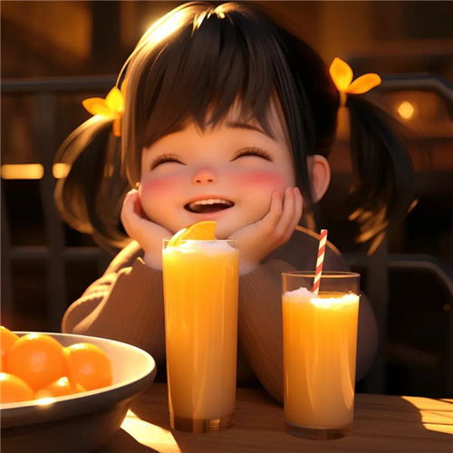 温柔笑脸治愈动漫小女孩头像图片,充满着善良和纯真