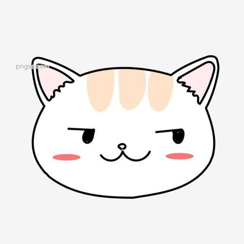 卡通可爱猫头猫咪动物表情可商用矢量元素图片大小2000x2000px图片尺寸40.63kb来自png搜索网pngss.com免费免扣png素材下载白动物素简笔画卡通可爱猫猫头矢量装饰图案