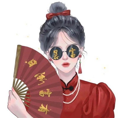 2022新年氛围感超级火红的情头喜庆又很可爱的萌萌情头