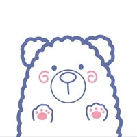卡通可爱白色背景的小熊头像图片
