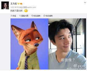 王力宏变身狐狸爱妻变身兔子巧用动画人物秀恩爱