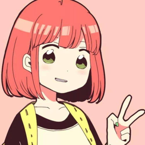动漫女生微信头像,闺蜜头像