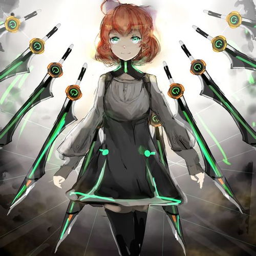 动漫插画少女封面头像人物p站二次元堆糖,美好生活研究所