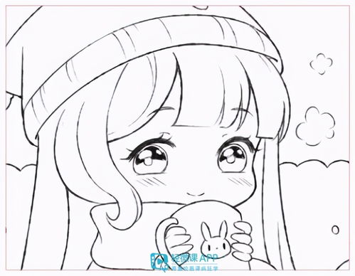 怎么画好q版漫画线稿呆萌q版漫画人物线稿教程