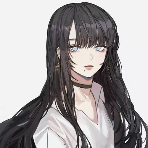 动漫女生头像有时候特别希望你是个盲人