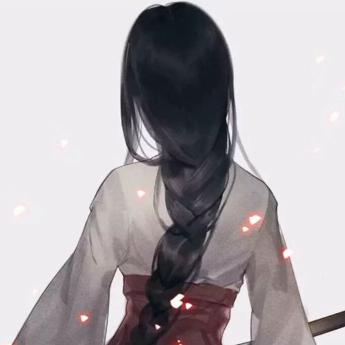 动漫女头背影杀