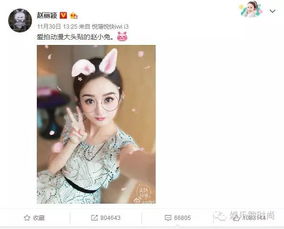 颖火虫们为丽颖准备赵小兔动漫大头贴赵丽颖有爱回应