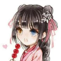 吃糖葫芦女孩动漫头像可爱微信头像图片大全