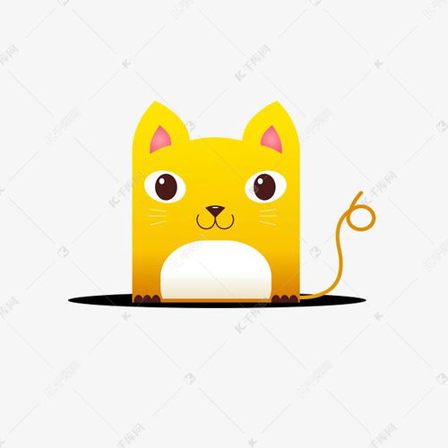 卡通动物q版可爱小猫卖萌矢量造型素材图片免费下载千库网