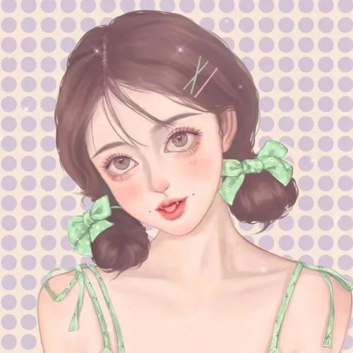 动漫女头套图每个女孩都是生活家