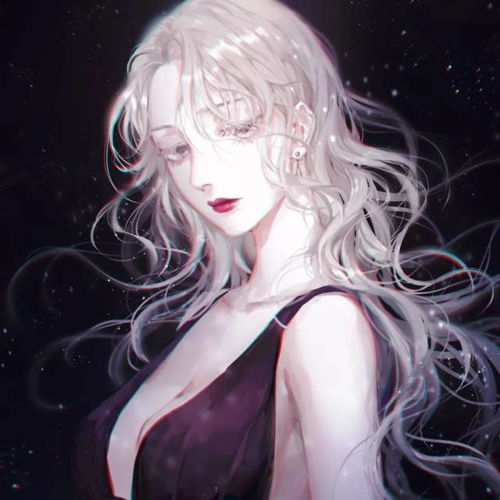 二次元头像丨后来我的睡眠一直很糟,其他人的很多句晚安也治不好娱乐频道