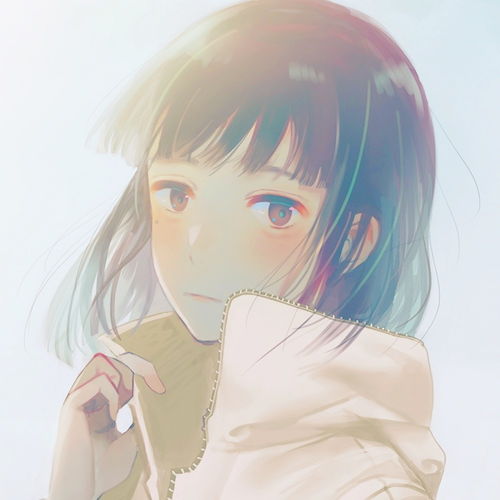 动漫女头思念无果,大雨滂沱