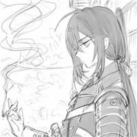 有没有抽烟动漫男头