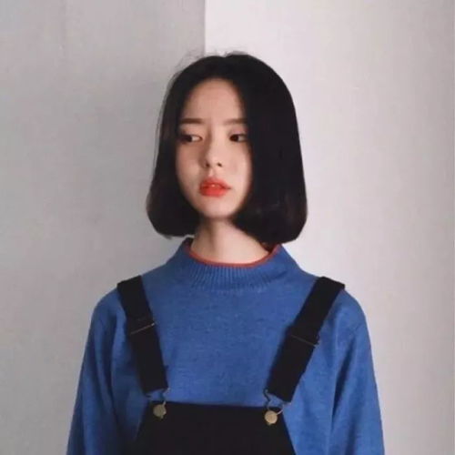 优质女头短发气质女生头像