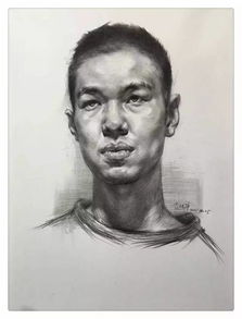 素描头像男女青年各种角度都在这