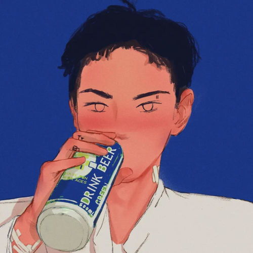动漫头像如果没有人催你早睡就来我这里领个晚安吧