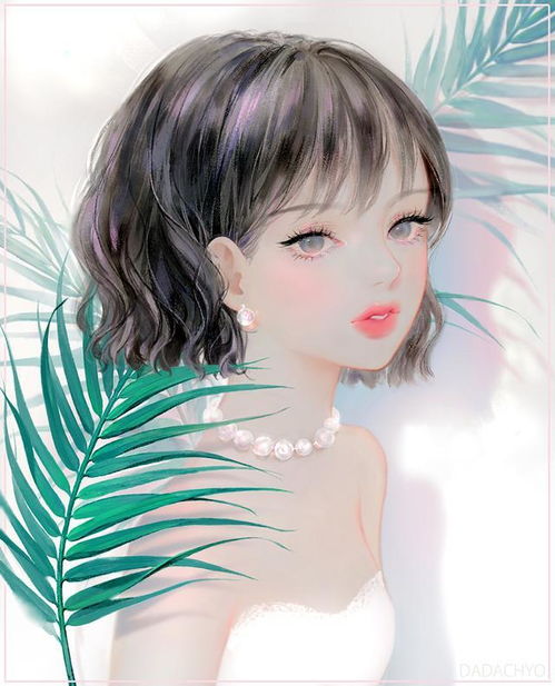 动漫头像很仙的画风美女头像