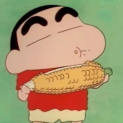 蜡笔小新动漫头像可爱新之助原野