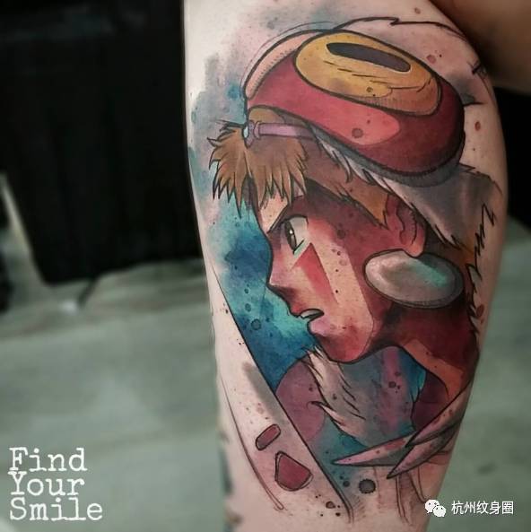 tattoo纹身素材宫崎骏动画系列