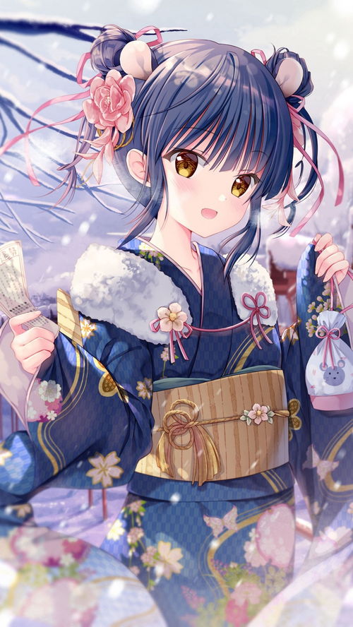二次元美丽和服美女来袭