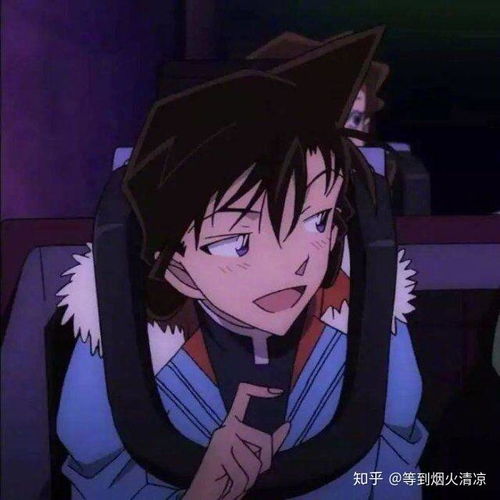 名侦探柯南新一小兰动漫情侣头像