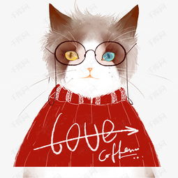 卡通手绘可爱的猫咪素材图片免费下载高清png千库网图片编号11314741