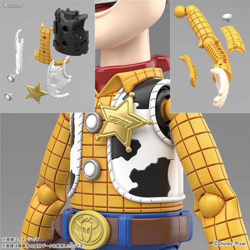万代人形拼装figurerisestandard胡迪警长