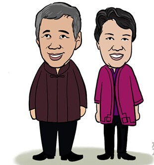 apec漫画版新中装合影出炉各国领导人萌萌哒