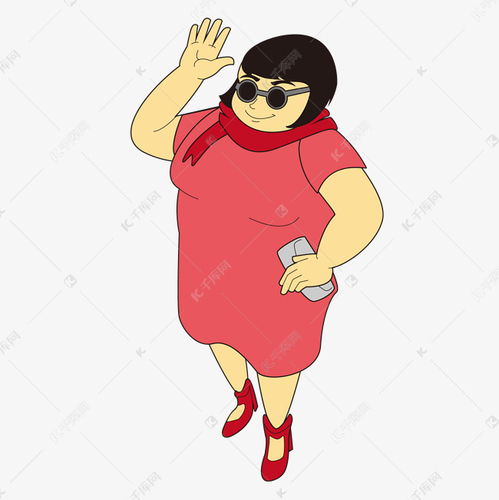 卡通手绘戴眼镜女王矢量素材图片免费下载千库网