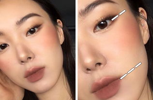 学抖音女生化妆前vs化妆后,妈耶整容级换脸