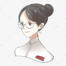 教师节女教师人物头像插画素材图片免费下载千库网
