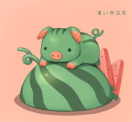 头上长西瓜