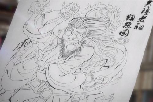 魏无羡画像多辟邪剧版磕碜动漫版滑稽,q版门神气哭魏无羡