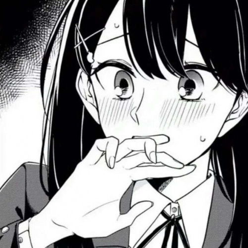 黑白漫画女头不论结局很高兴认识你
