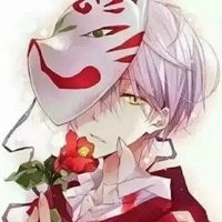 戴面具的动漫男生头像帅气动漫男生戴面具头像
