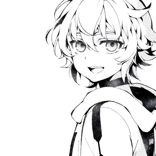 动漫男头黑白头像yyds
