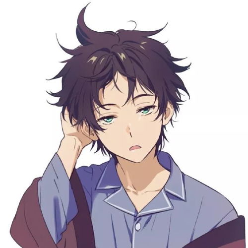 动漫男生头像我一路洒着星星,奔向你