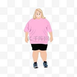 卡通肥胖图片卡通肥胖图片素材免费下载千库网