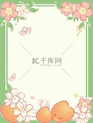 简约清新卡通背景图片简约清新卡通背景素材图片千库网