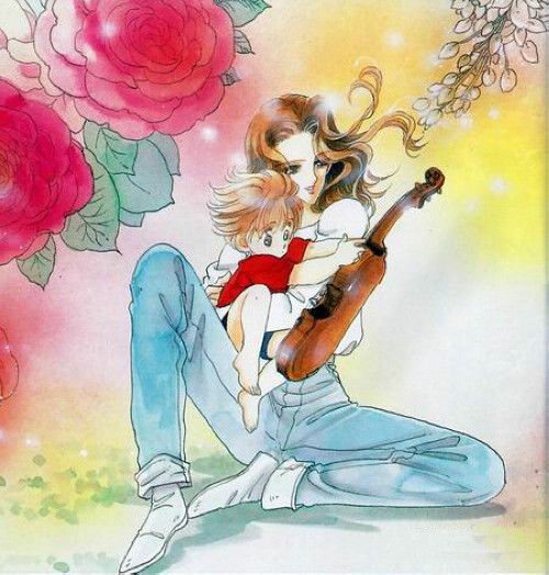 日本少女动漫插画黑白手绘花堆糖,美好生活研究所