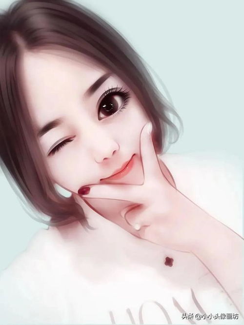 你的头像该换了,最美女生芭比娃娃真人漫画头像,减龄又好看