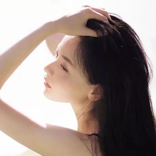 头像白底女头