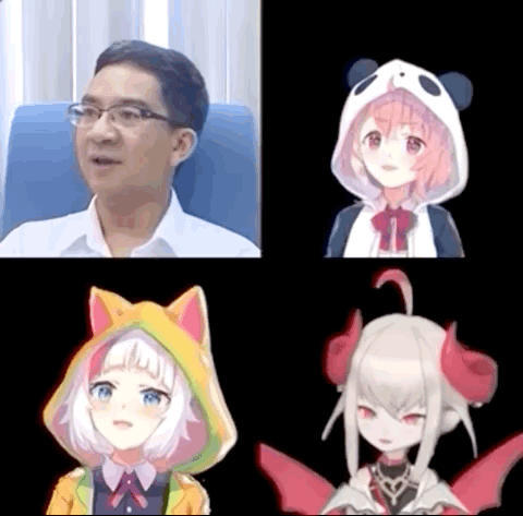 大叔也能变萌妹1张动漫头像就可以,说话唱歌样样行