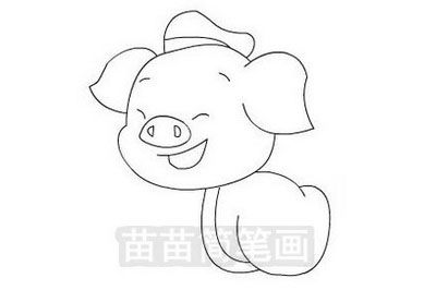 猪八戒简笔画怎么画