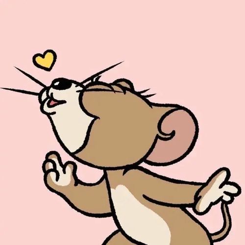 猫和老鼠情侣头像60张30对汤姆杰瑞